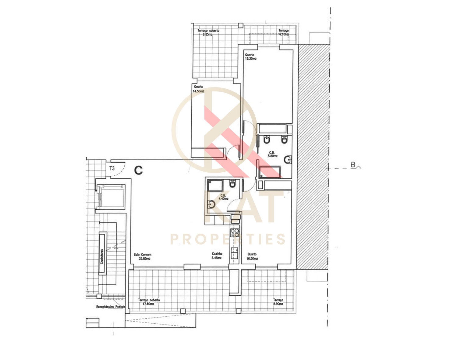 Apartamento T3,  em Lagos