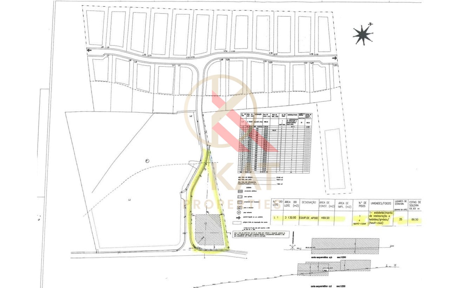 Lote de Terreno para Construção, Luz, Lagos