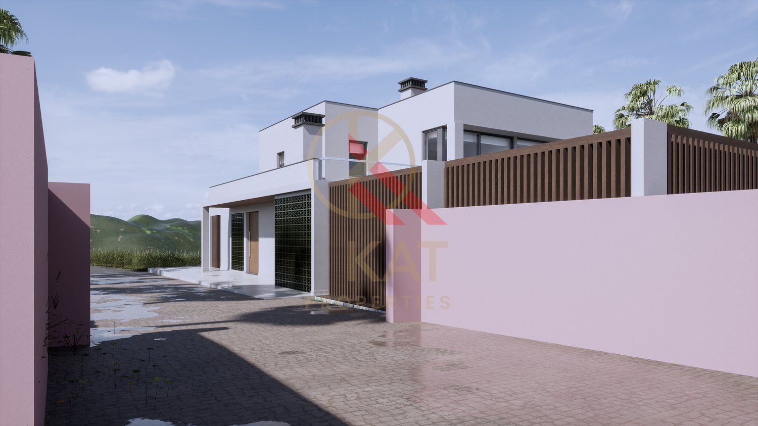 Moradia Contemporânea de Luxo T4 com Piscina e Vista Campo em Lagos, Algarve