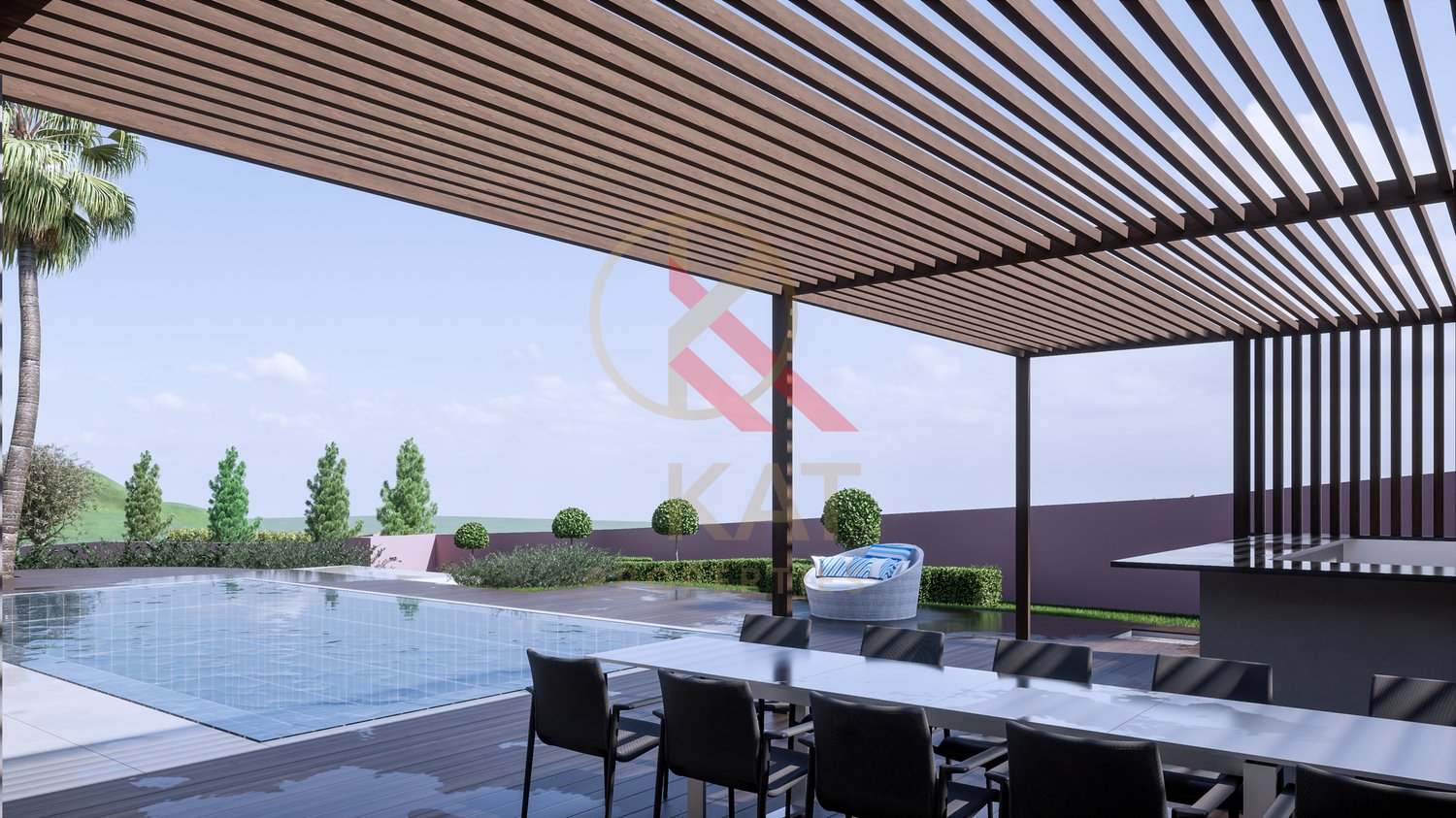 Moradia Contemporânea de Luxo T4 com Piscina e Vista Campo em Lagos, Algarve