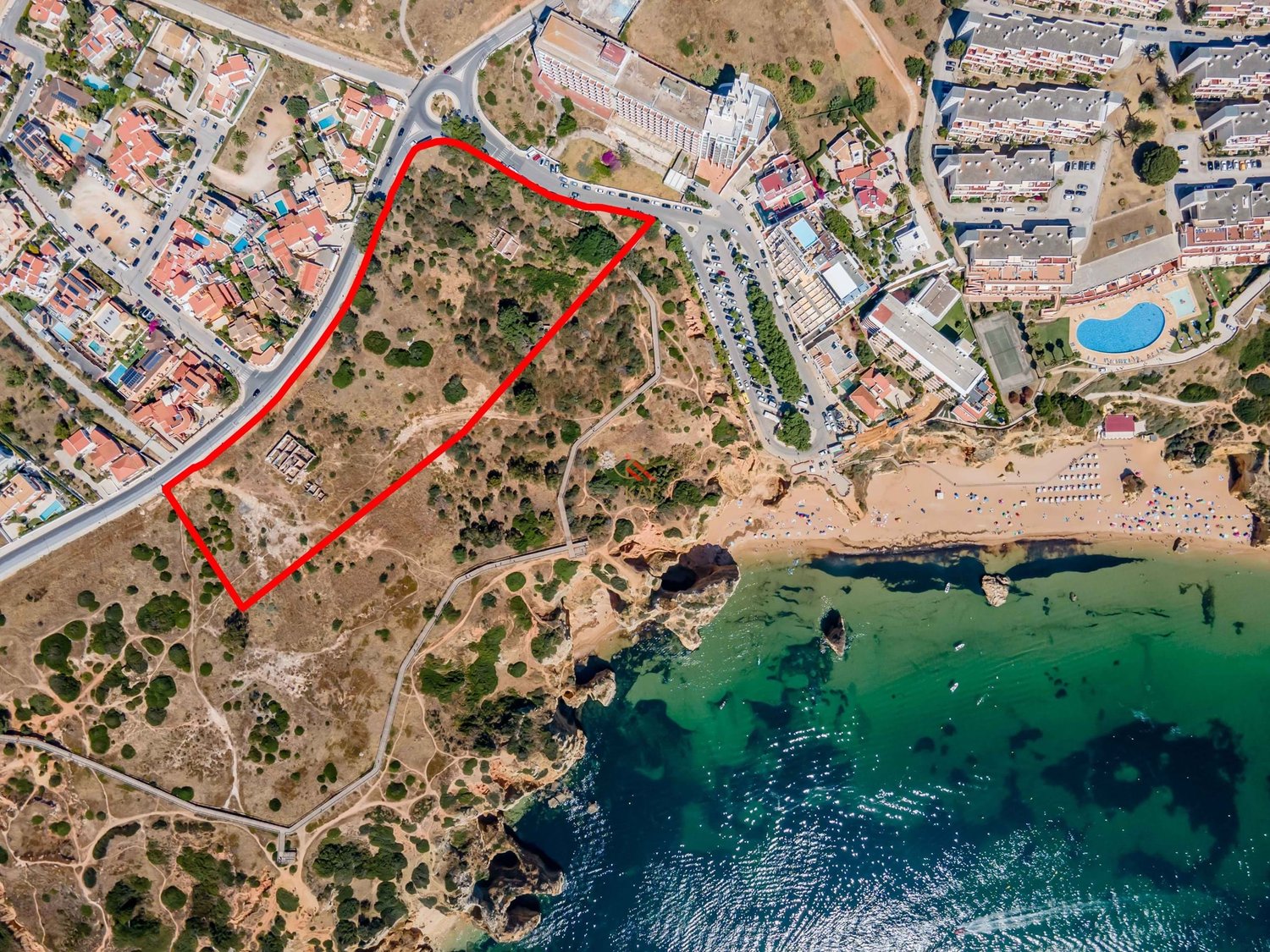 Building plot, Praia de D. Ana, Lagos