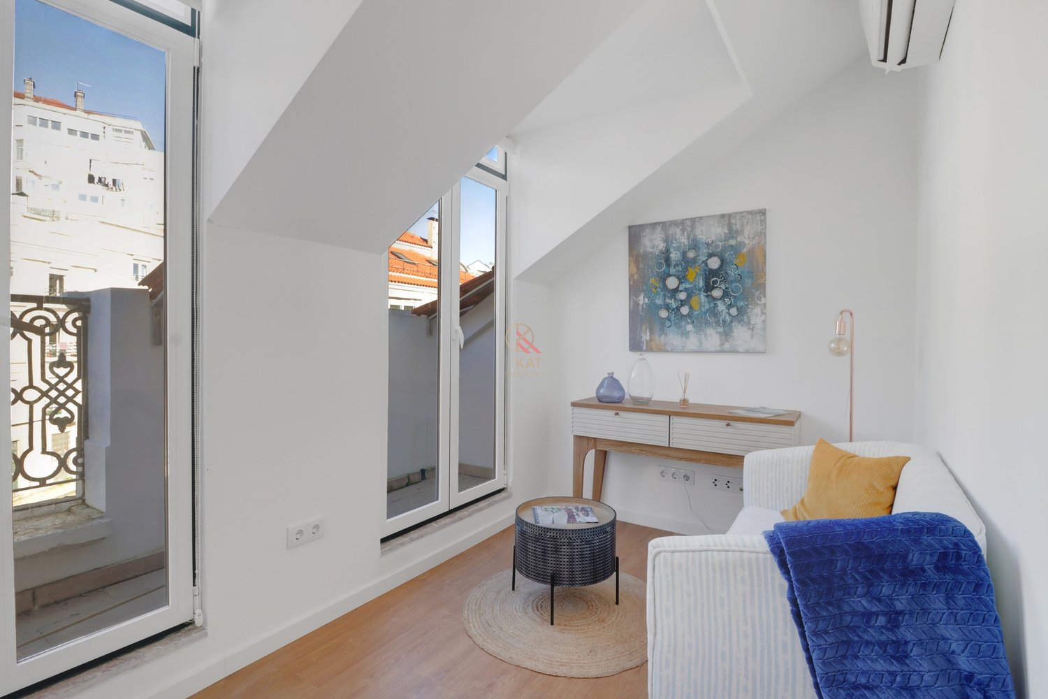Apartamento T2, com Vista Rio em São Vicente
