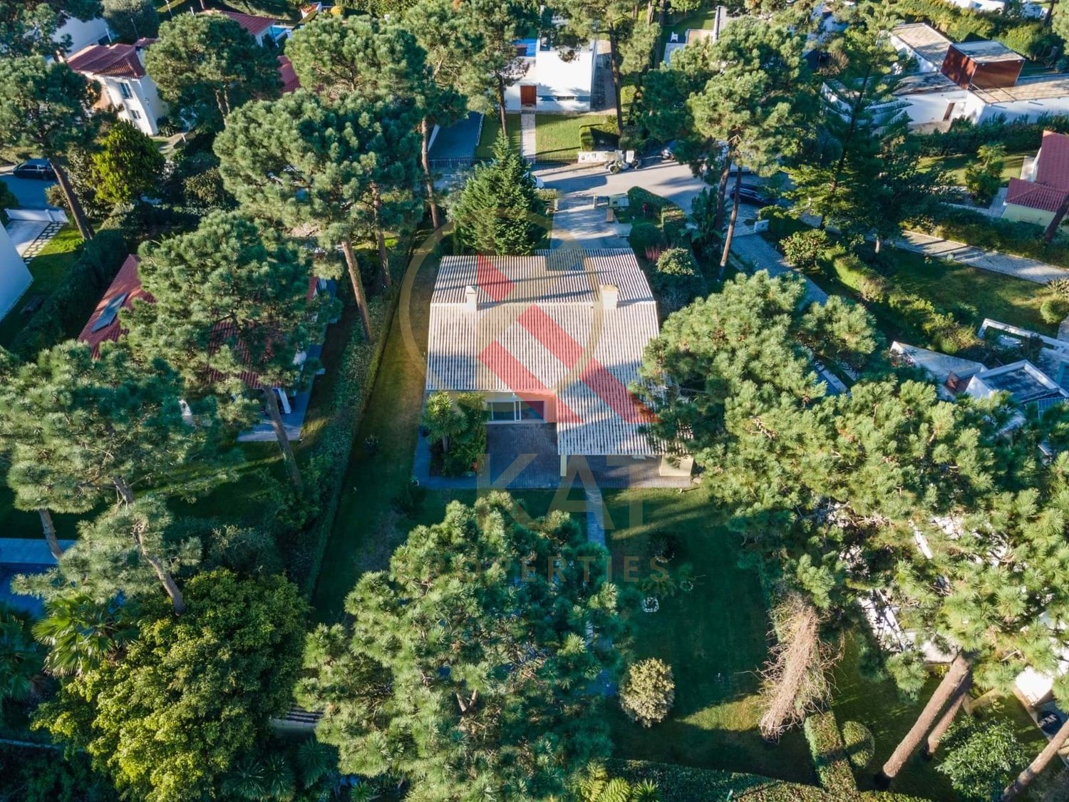 Moradia Térrea Independente V4 com Piscina e Jardim, com um Lote de 1.356 m²