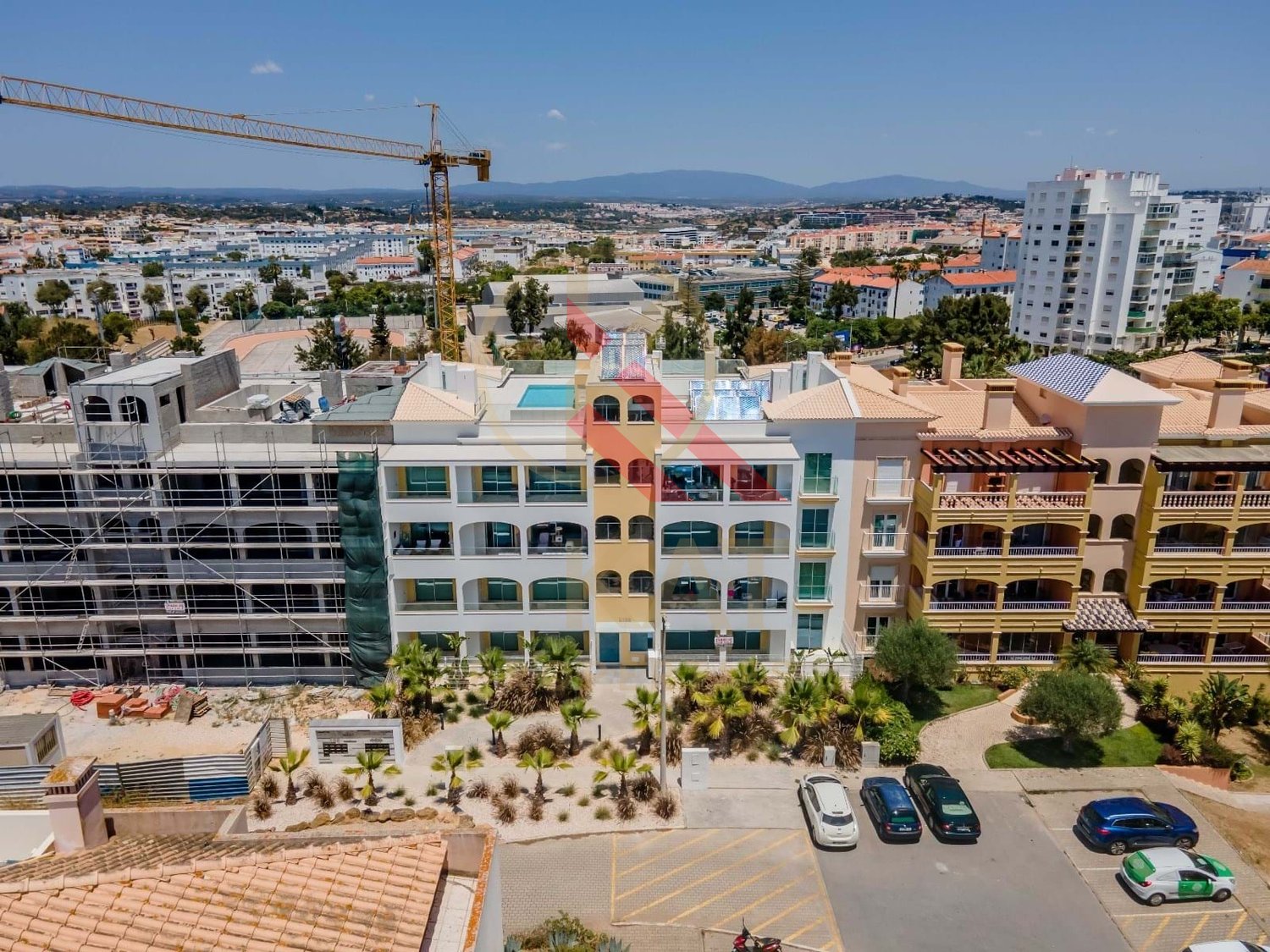 Apartamento T2 Novo em Lagos (Algarve) com piscina na cobertura 