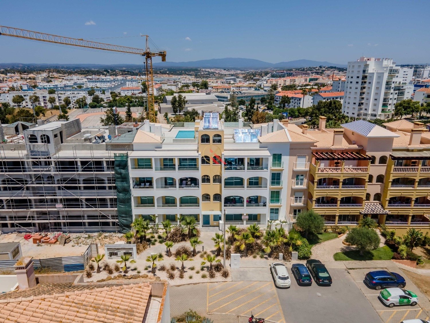 Apartamento T2 Novo em Lagos (Algarve) com piscina na cobertura 