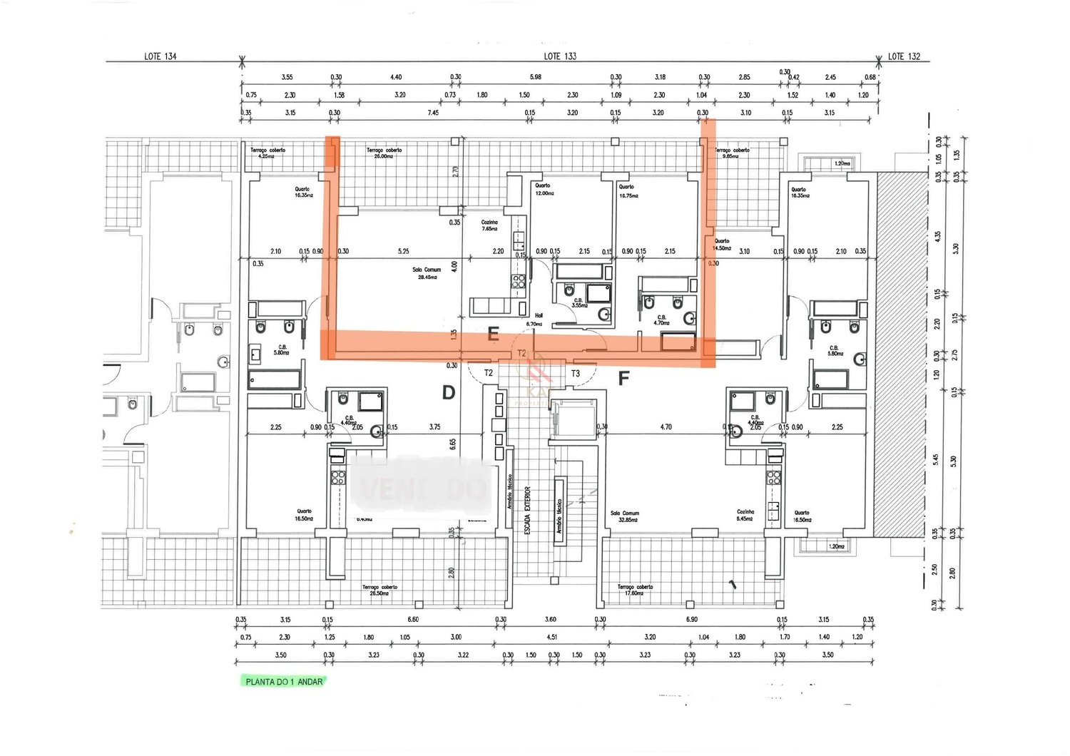 Apartamento T2 Novo em Lagos (Algarve) com piscina na cobertura 