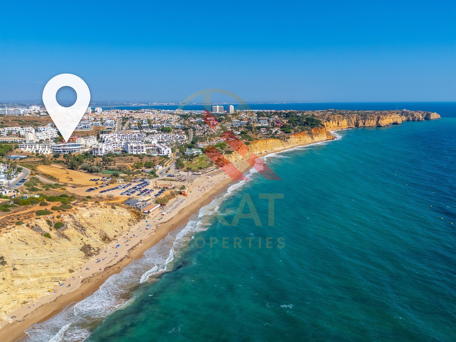 Apartamento T1 no Condomínio Magnólia Mar com Vista Mar em Lagos