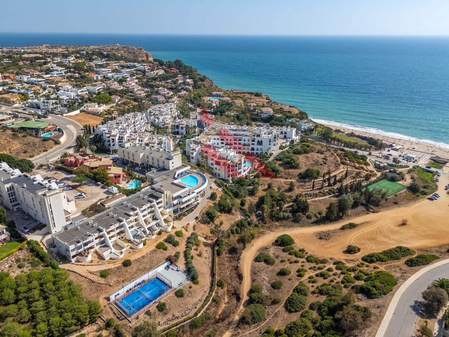 Apartamento T1 no Condomínio Magnólia Mar com Vista Mar em Lagos