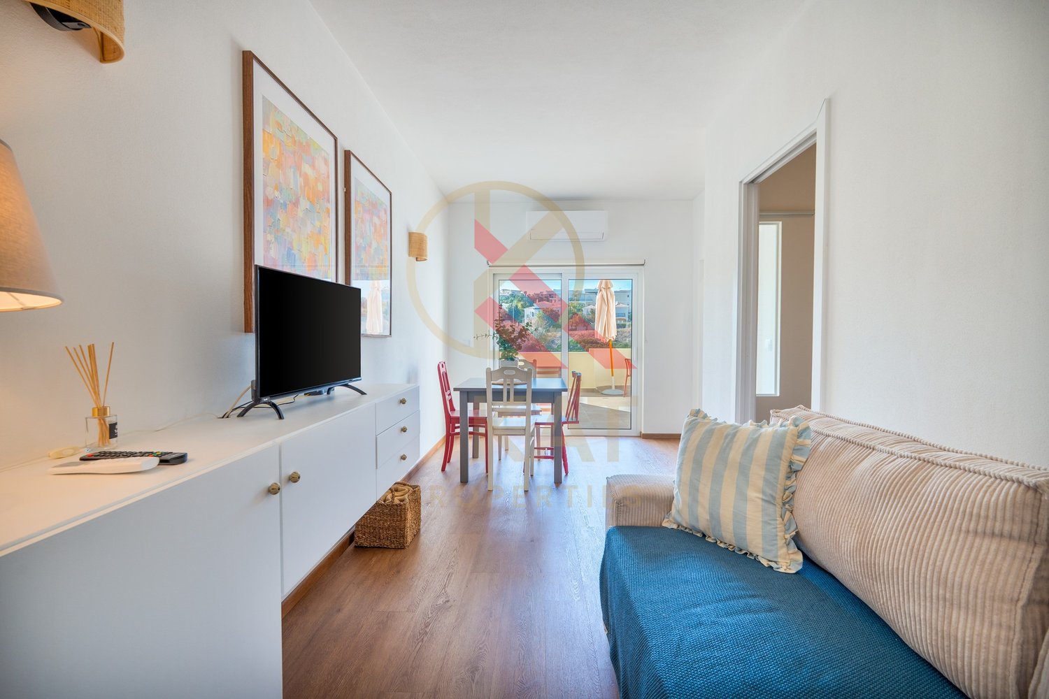 Apartamento T1 no Condomínio Magnólia Mar com Vista Mar em Lagos