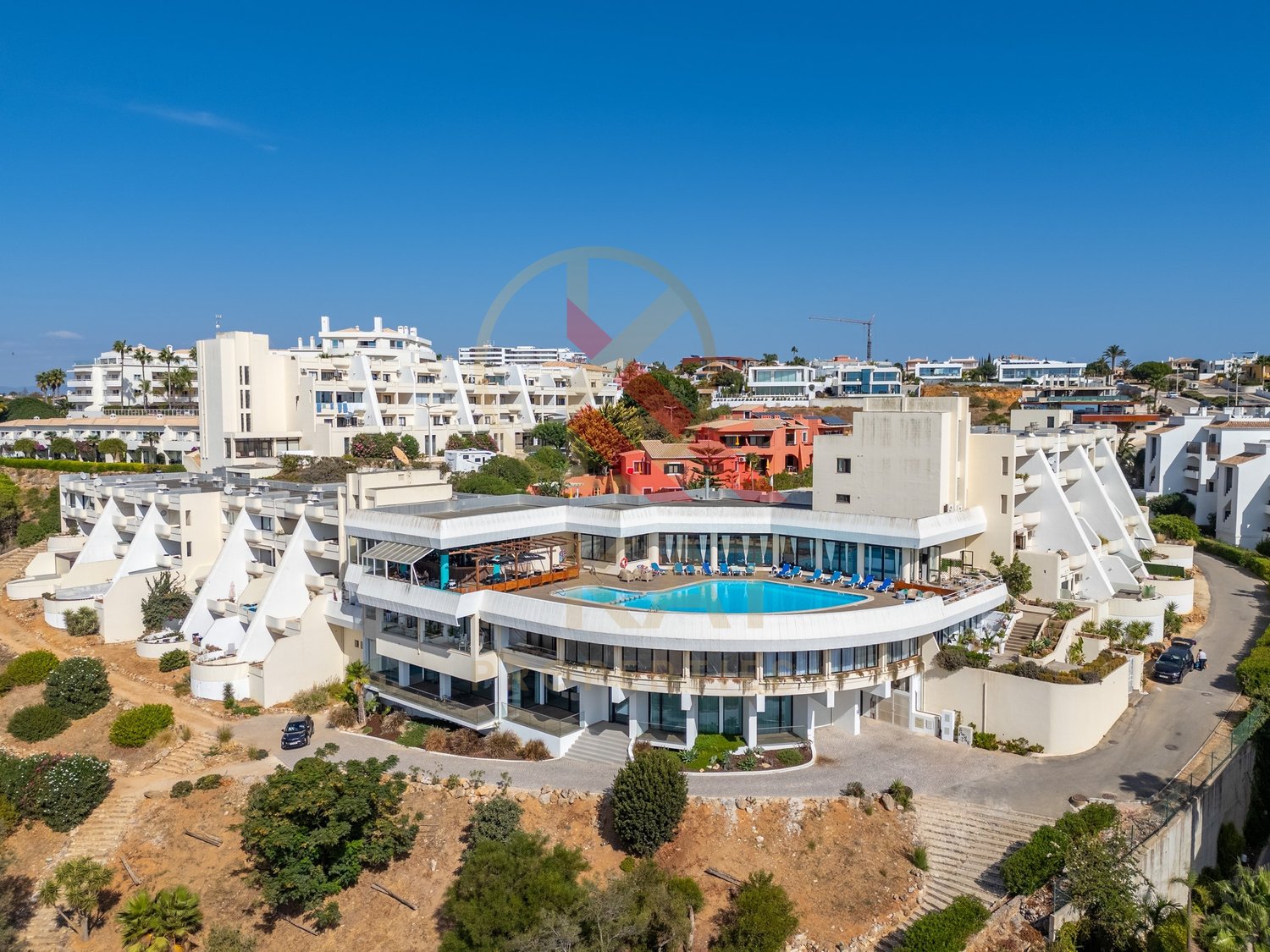 Apartamento T1 no Condomínio Magnólia Mar com Vista Mar em Lagos