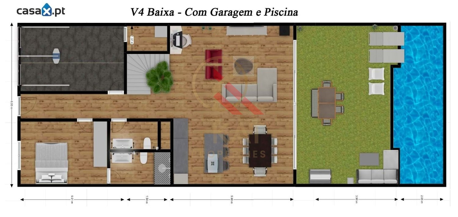Lote de Terreno com 175m² – Projeto para Moradia T4 com Piscina | Duas Modalidades de Aquisição