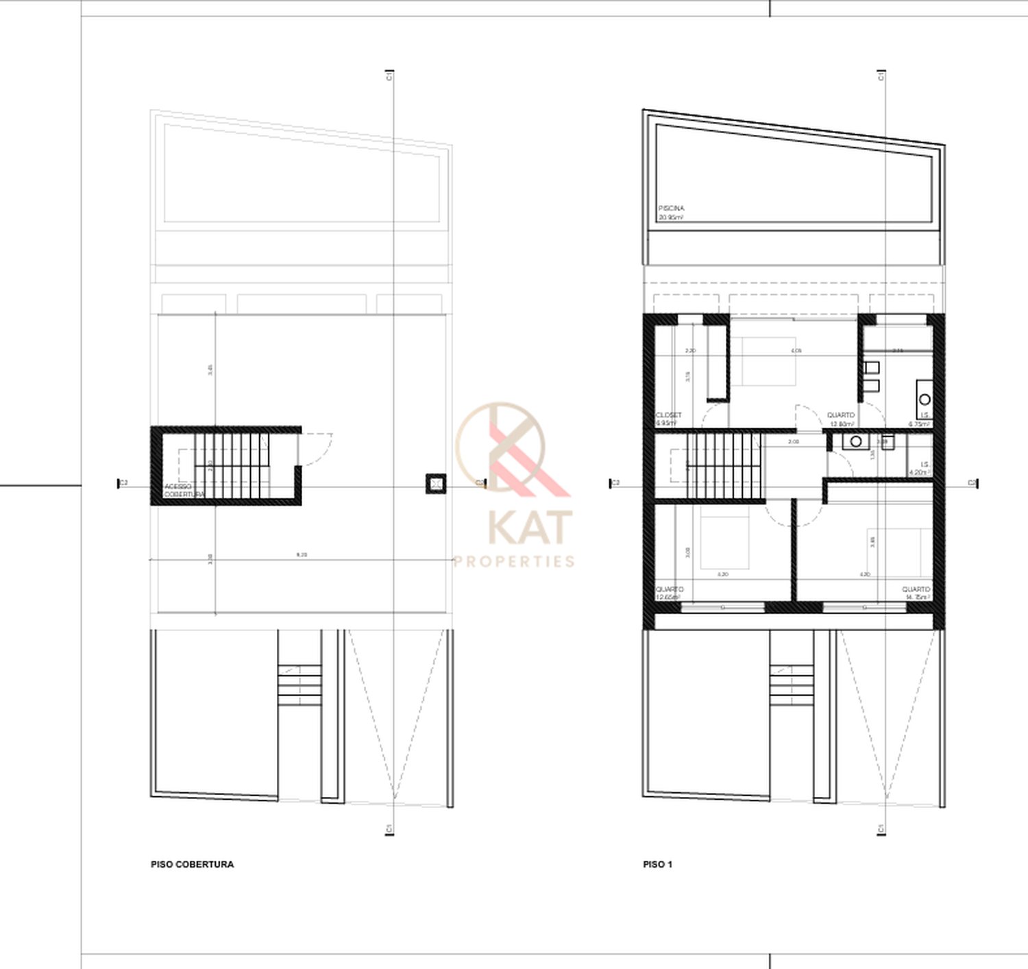 Lote de Terreno com 189m² – Projeto para Moradia com 3 Pisos, Piscina e Rooftop Com Vista Mar